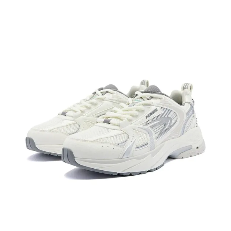 QIAODAN Kaiyuan 1.0 Cushioning, Wear Resistant Low Top Casual Shoes Men's White Gray-2
