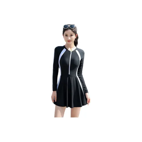 Youyou One-Piece Swimsuits Women's Black