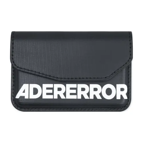 ADER ERROR PVC Card Holder, Wallet Regular Unisex Black