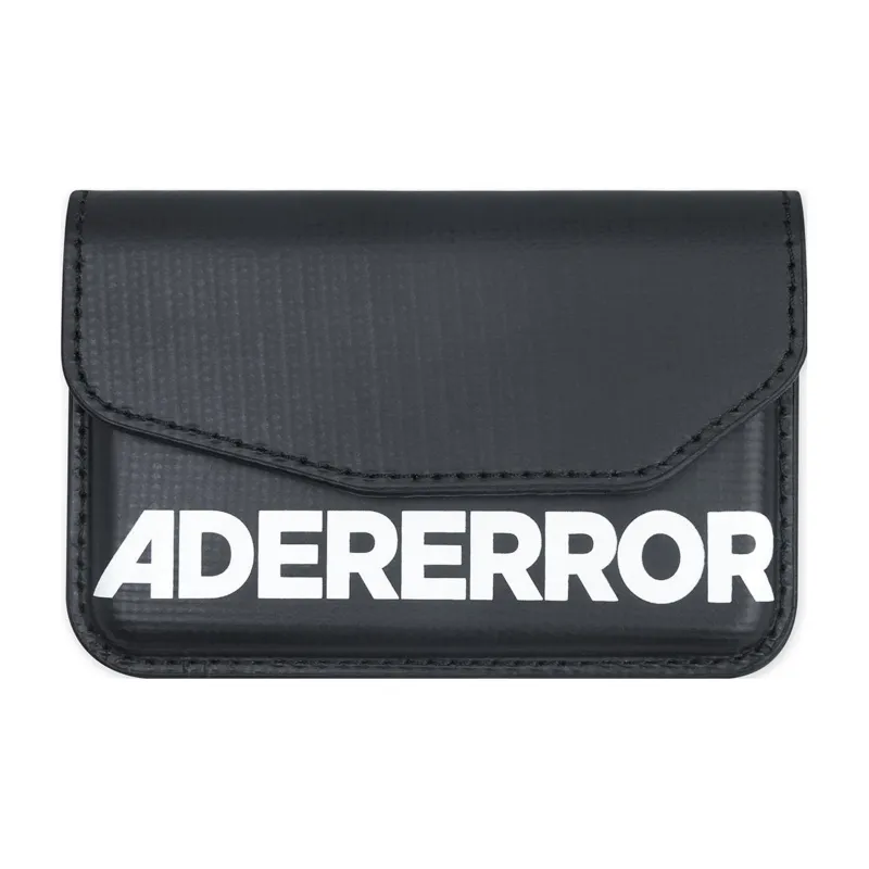 ADER ERROR PVC Card Holder, Wallet Regular Unisex Black-0