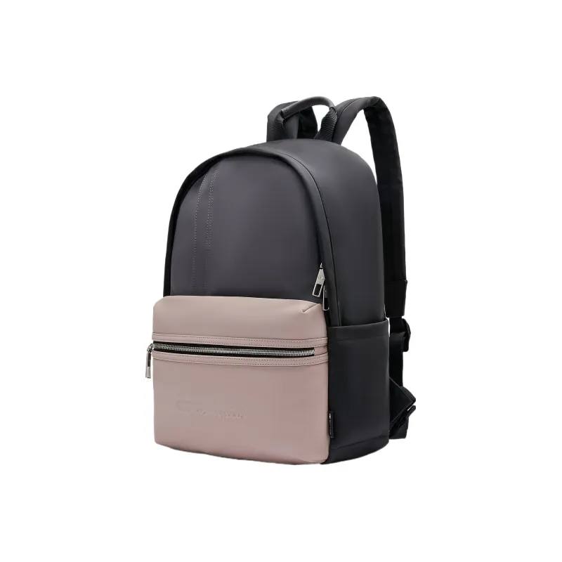 Champion Fabric Backpack Medium Size Unisex Khaki/Black/Black Gray-1