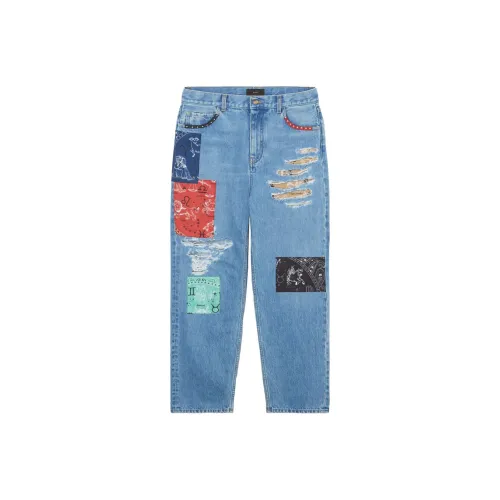 Alanui The Twelve Signs Straight-leg Jeans