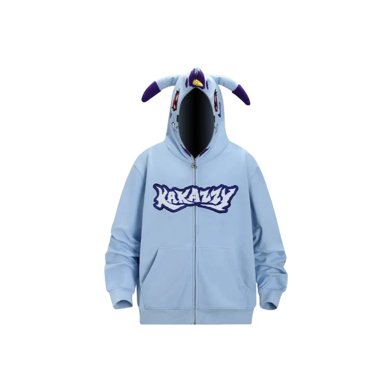 KAKAZZY Sweatshirts Unisex Sky Blue-1