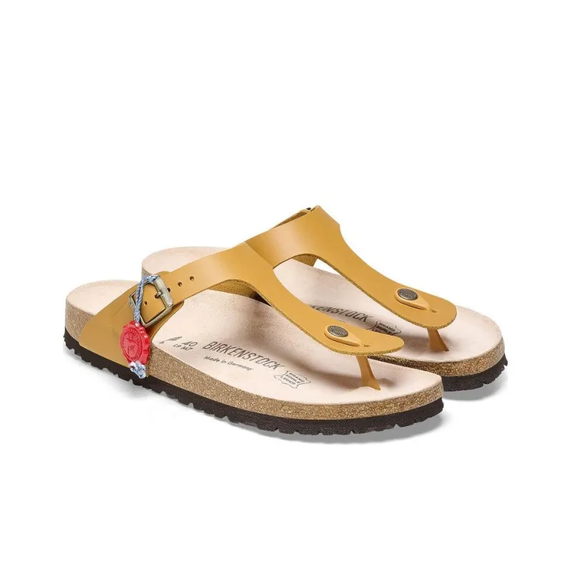 Birkenstock Gizeh Quiet Quick Dry Flip Flops Women's Brown Regular-2