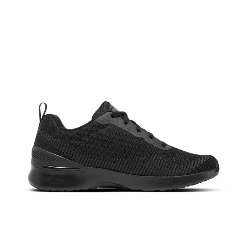 Skechers Skech Air Dynamight Cushioning Abrasion Resistant Breathable Low Top Casual Shoes Men's All Black-1
