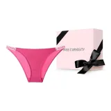 Bright Pink Fondant Powder-1 White Base Pink Text Elastic