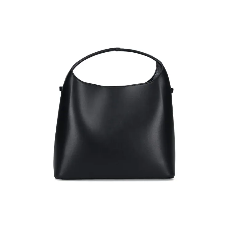 AESTHER EKME Leather Shoulder Bag Crossbody Bag Handbag Regular Women's Black-0