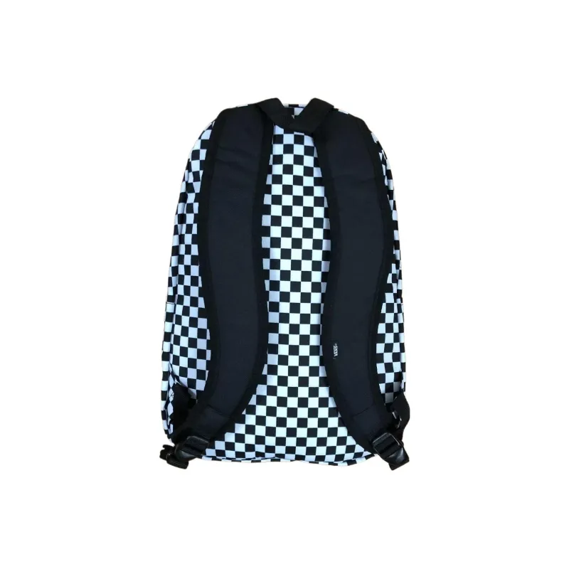 Vans Polyester Backpack Regular Unisex White/Black-3