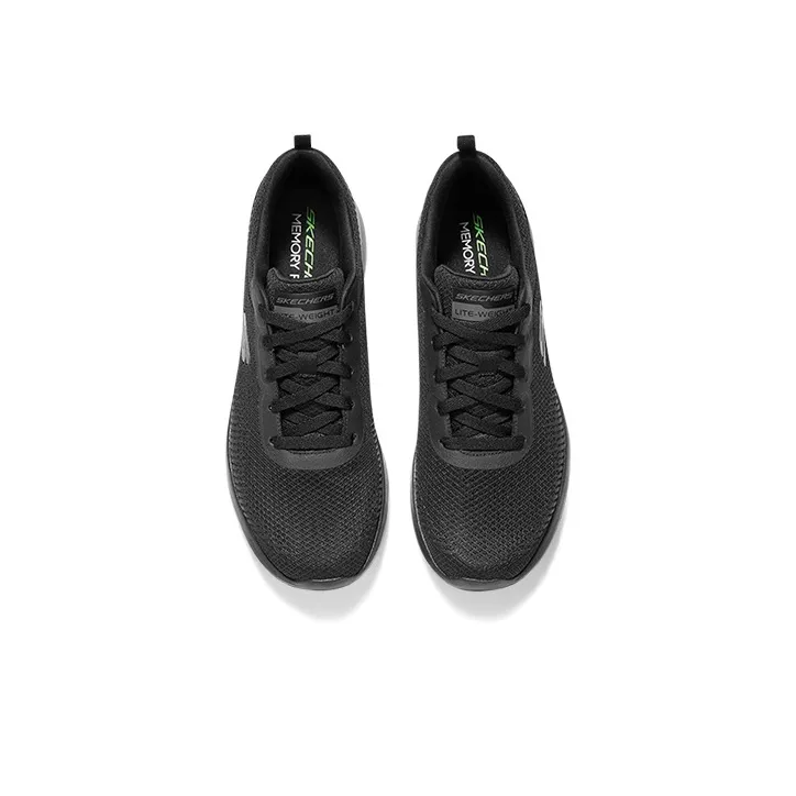 Skechers Skech Air Dynamight Cushioning Abrasion Resistant Breathable Low Top Casual Shoes Men's All Black-3