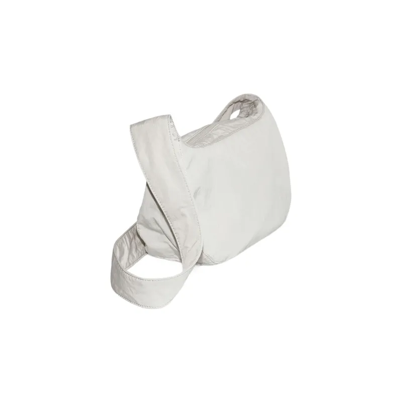 COS Polyamide Saddle Bag, Shoulder Bag, Crossbody Bag Regular Unisex Light Gray-1