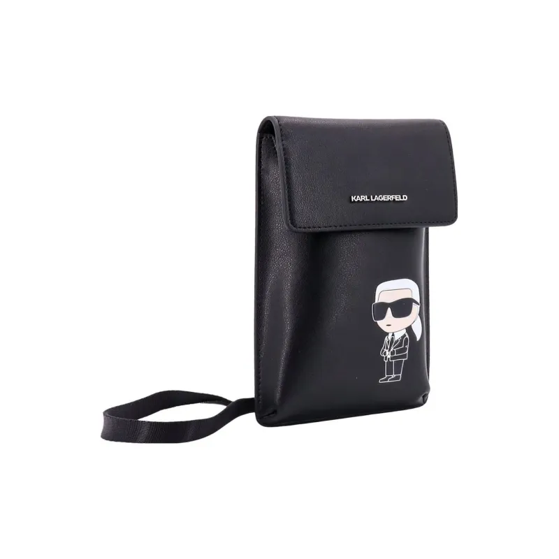 KARL LAGERFELD / Karl Lagerfeld Jeans Kikonik 20 Foldover Top Pouch-1