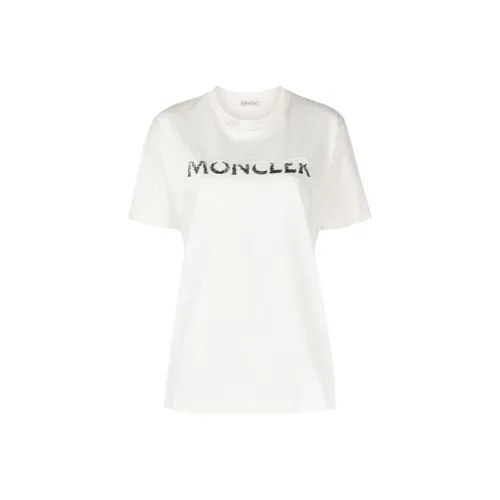 Moncler Sequin-embellished Cotton T-shirt