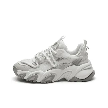 SK.TRIP Hurricane Low-Top Chunky Sneakers Unisex Vintage White