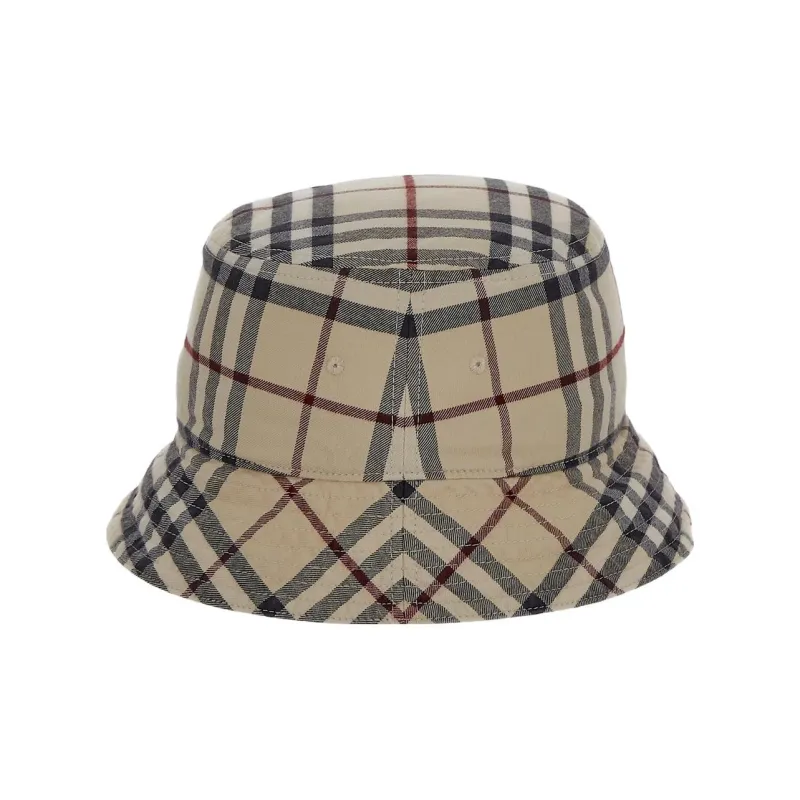 Burberry Checked Bucket Hat-1