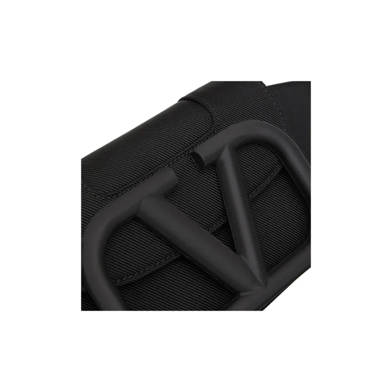 Valentino Nylon Material Crossbody Bag, Sling Bag, Fanny Pack Regular Men's Black-4