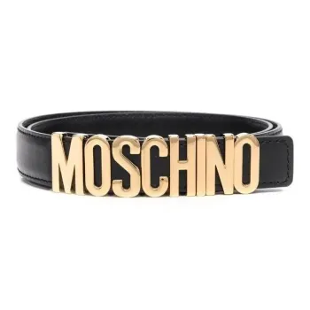 MOSCHINO Logo buckle Belt