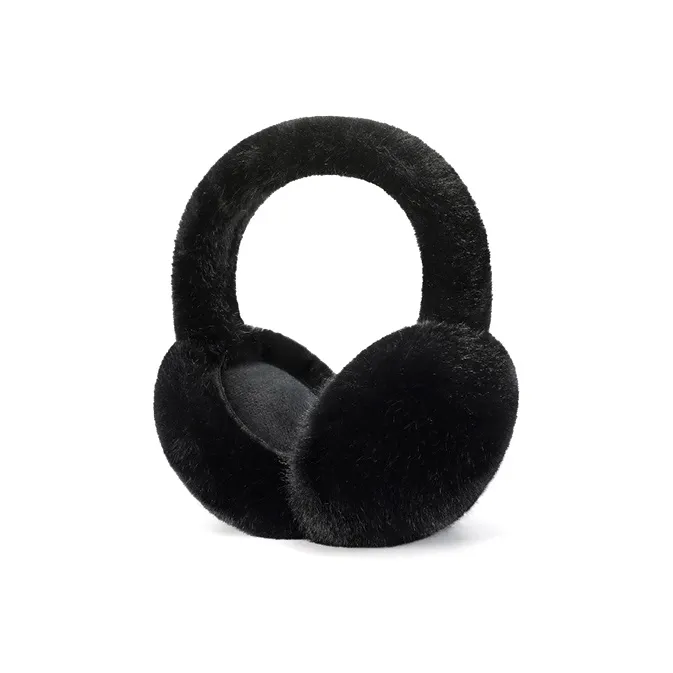 AAJF Faux Small Rabbit Ferret Earmuffs Unisex-5