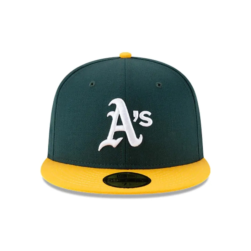 New Era Oakland Athletics Upside Down 59Fifty Fitted Hat-1