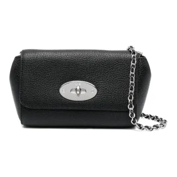 Mulberry Calfskin Shoulder Bag, Crossbody Bag Mini Women's Black