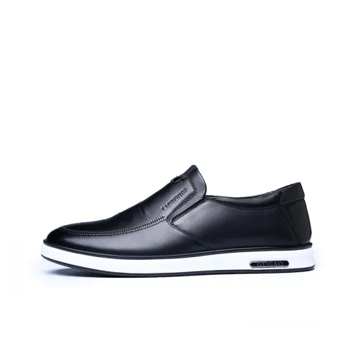 LAORENTOU Men's Casual Shoes Men Low-Top