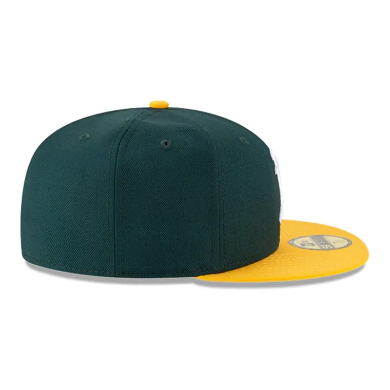 New Era Oakland Athletics Upside Down 59Fifty Fitted Hat-5