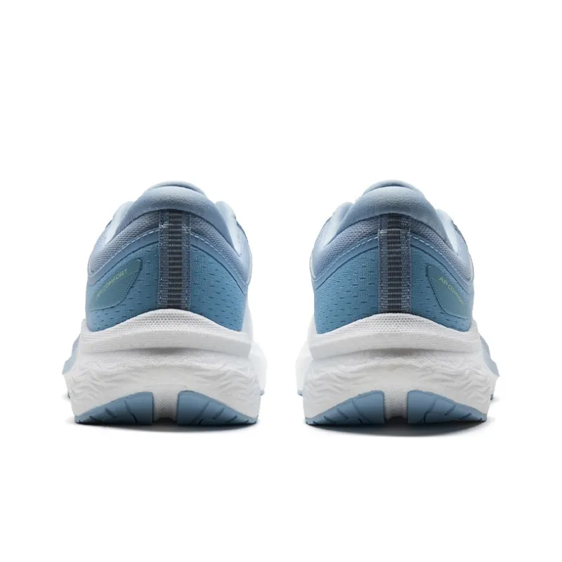 XTEP Anti Slip Wear Resistant Low Top Running Shoes Men's Sail White/Evening Dusty Blue-3