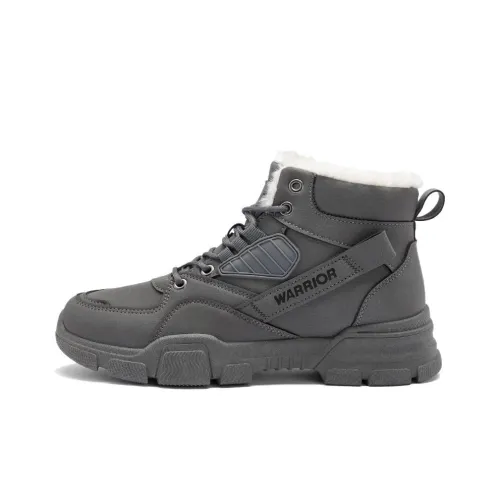 WARRIOR Snow Boots Men Gray