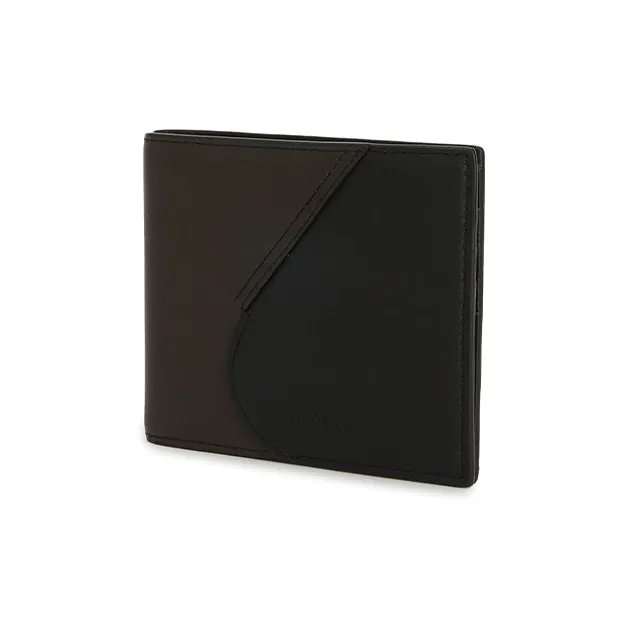 Lanvin Two-Toned Logo Embossed Wallet-1