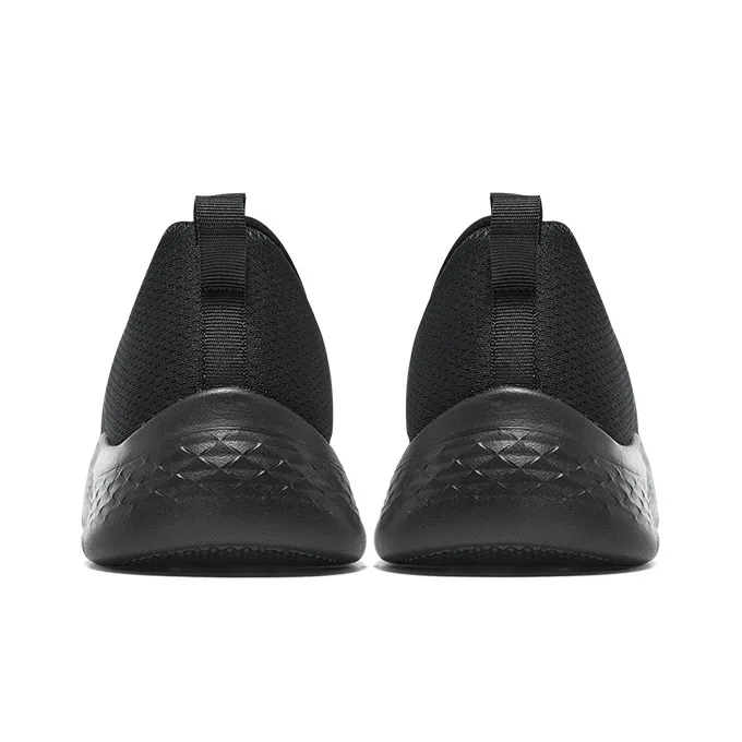 Skechers Go Walk Fle Anti Slip Wear Resistant Low Top Casual Shoes Men's All Black-4
