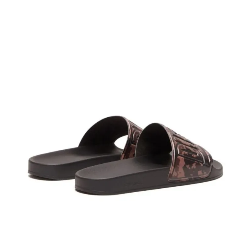 DIESEL Sa-Mayemi Cc X Logo-embossed Sildes-2
