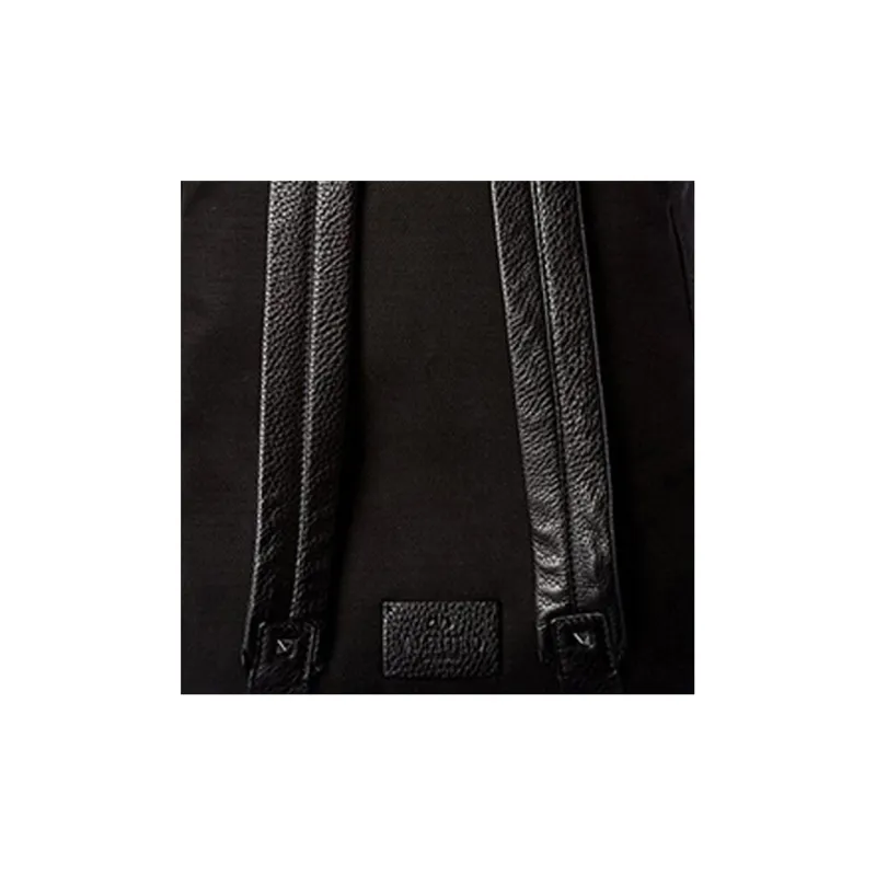 Valentino Canvas Backpack Regular Men's Black-4