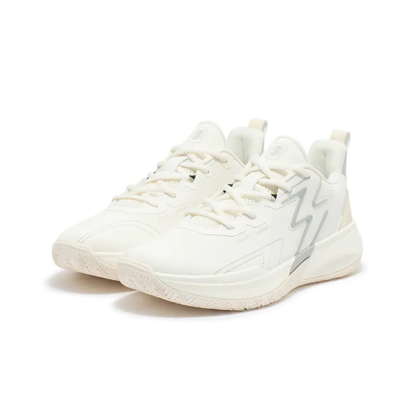 361° Big3 Team Basketball Shoes Men Low Top White-2