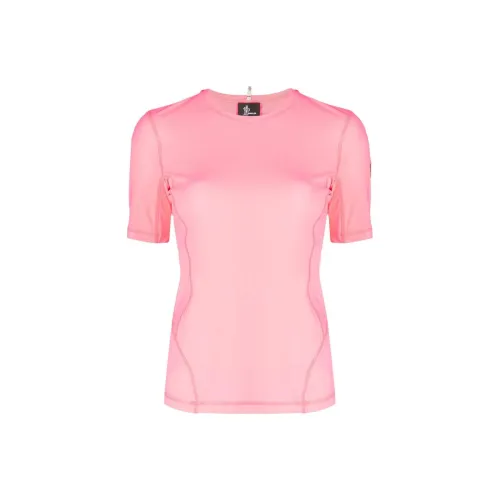 Moncler T-Shirts Women's Flamingo Pink