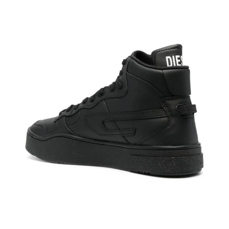 DIESEL Branded Heel-counter High-top Sneakers-3