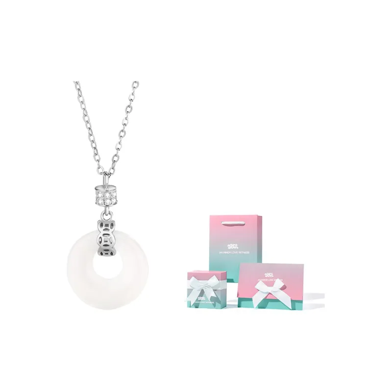 2801 Chalcedony Necklaces Women's-6