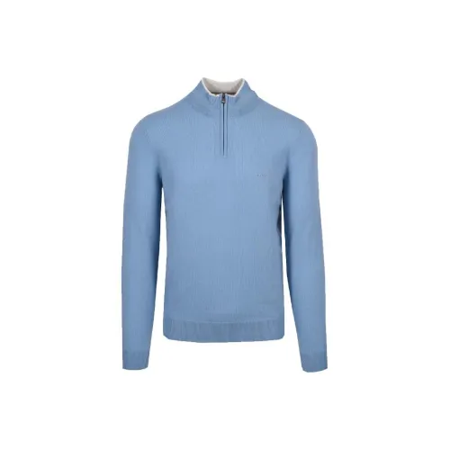 HUGO BOSS Sweaters Men Sky Blue