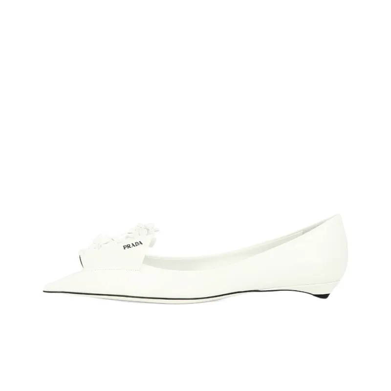 PRADA Casual Single Shoes Women's White-0