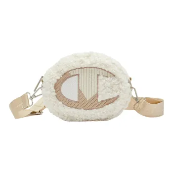 Champion Fabric Small Shoulder Bag Round Bag Crossbody Bag Small Size Unisex Multicolor