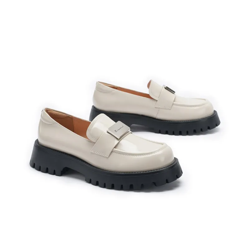 MALEMONKEY Loafers Women's Black/Beige-5