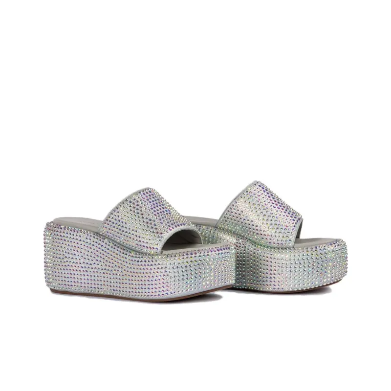 Le Silla Pool Side Leather Sandals-1