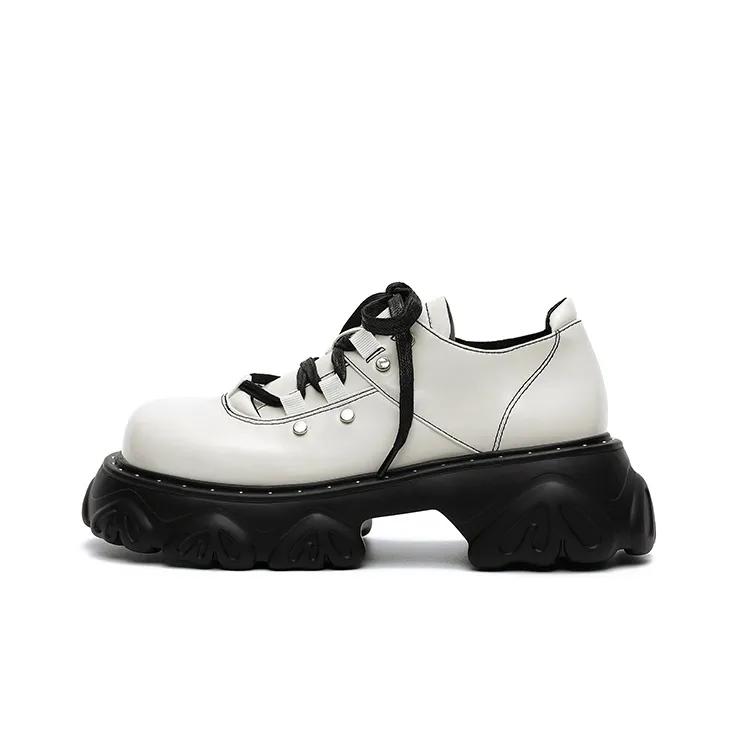 MASOOMAKE Butterfly Series Loafers Women's Ecru-0