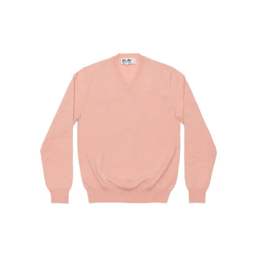 CDG Play Sweaters Women's Pink