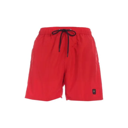 Paul & Shark Casual Shorts Men Red