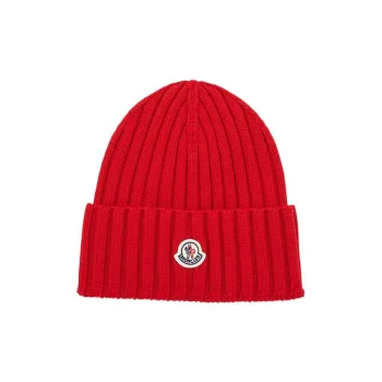 Moncler Wool Beanies Women's Red