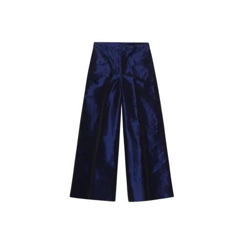 GANNI Casual Pants Women's Royal Blue