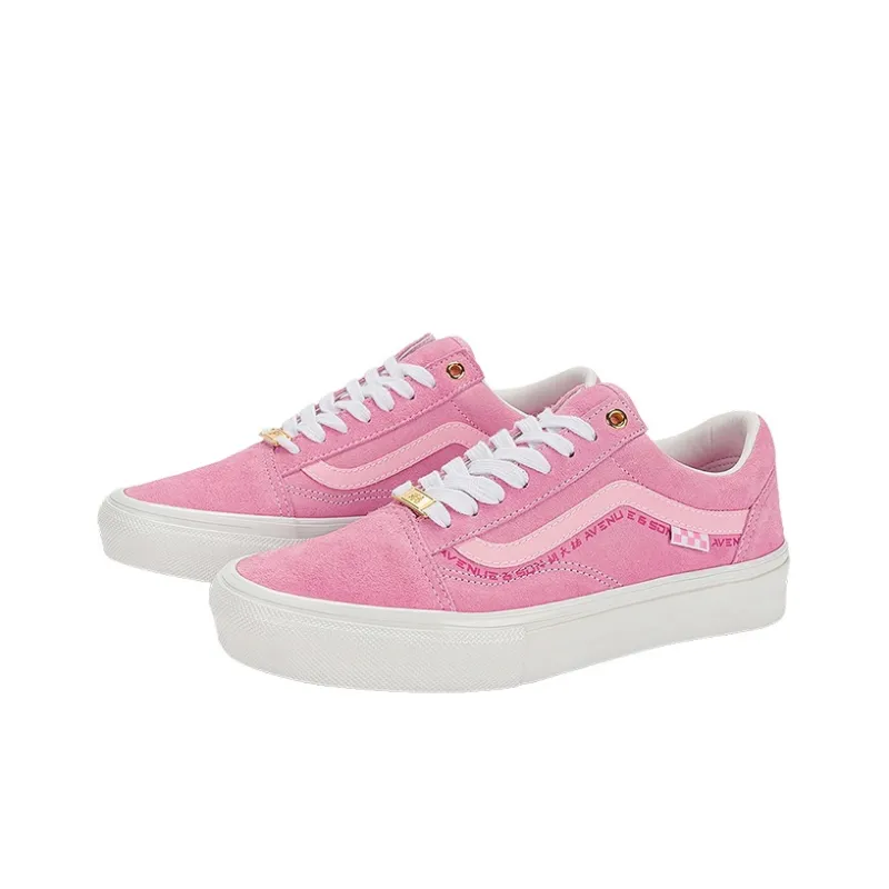 Vans X Avenue & Son Old Skool 'Pink'-1