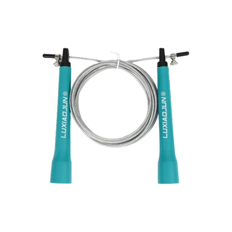 LUXIAOJUN Professional Racing Non Countable Jump Ropes Adults Steel Wire Rope PP Controller 3m-1