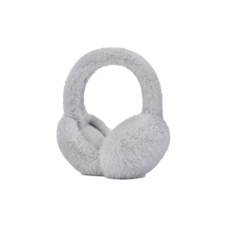 AAJF Faux Small Rabbit Ferret Earmuffs Unisex-0