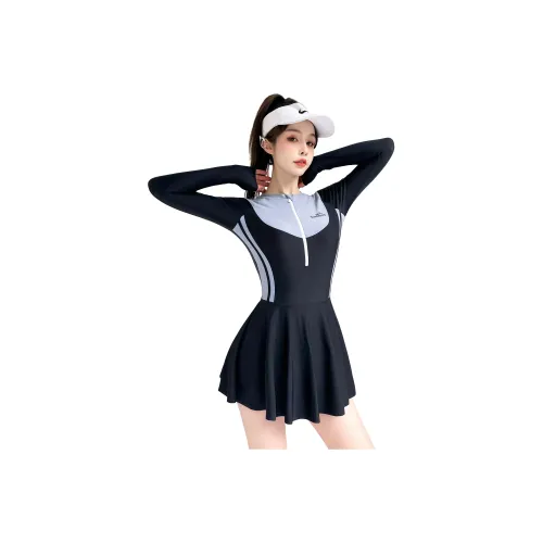 Youyou One-Piece Swimsuits Women's Black