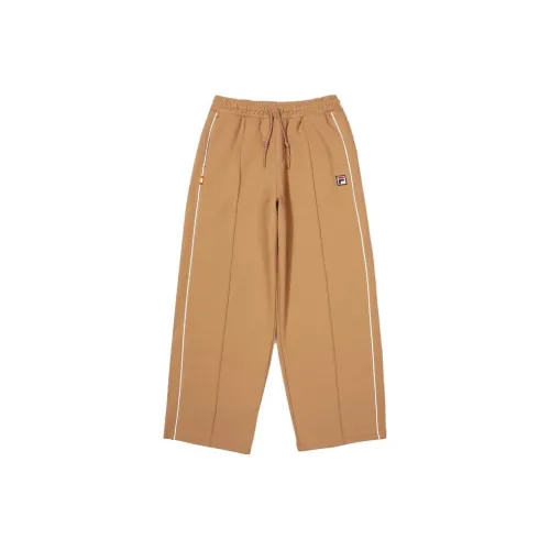 FILA Knitted Sweatpants Men Brown